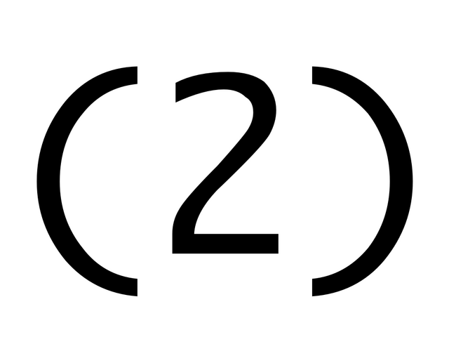 (2)