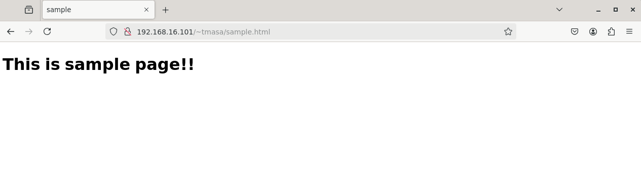 samplepage