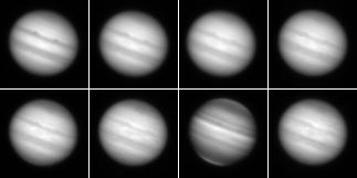 Multi-spectral images of Jupiter
